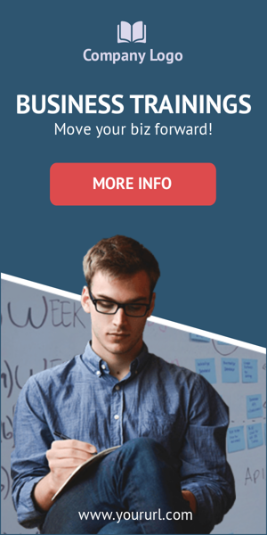 Banner ad template — Business Trainings — Move Your Biz Forward